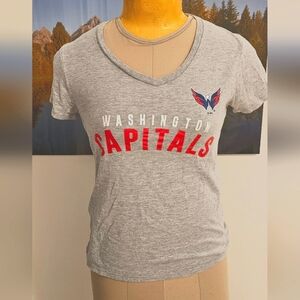 Officially licensed Washington Caps hockey t shirt